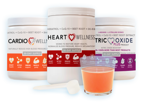 3 Nitric Oxide Products Cardio Wellness, Heart Wellness, and Nitric Oxide Plus the Best Nitric Oxide Boosters
